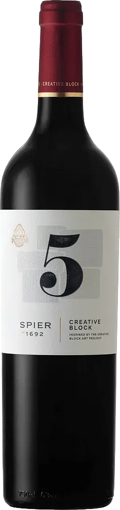 Bottle of Spier Creative Block 5 2021/22